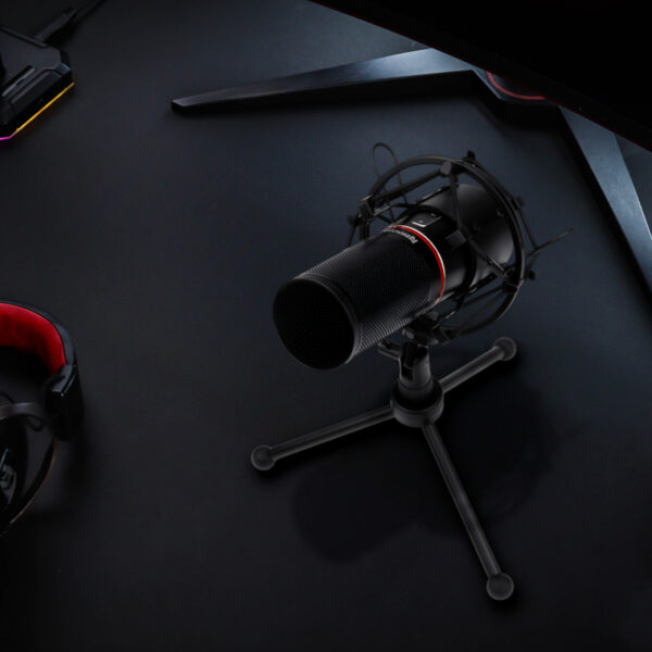 RD-GM300 wr 05a REDRAGON BLAZAR Cardioid USB Gaming Mic and Tripod - Black