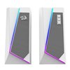Redragon GS20W ANVIL 3W 2.0 RGB Stereo Desktop PC Speakers - White
