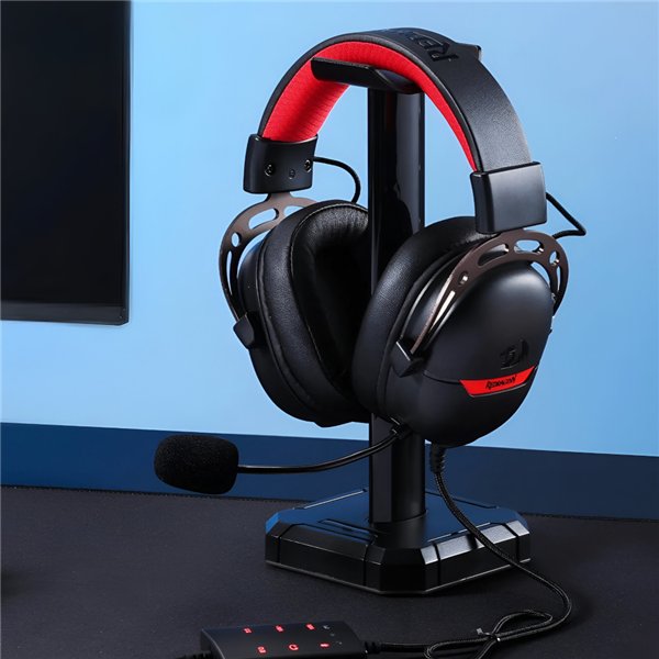 RD-H376BR wr 02 REDRAGON Over-Ear AURORA Gaming Headset - Black