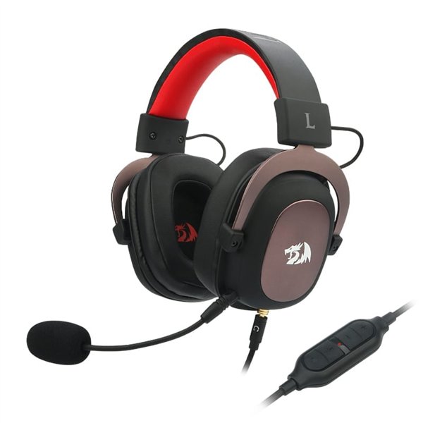 RD-H510-1 wr 01 REDRAGON Over-Ear ZEUS 2 USB Gaming Headset - Black