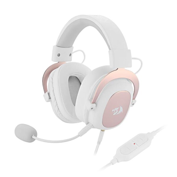 RD-H510W wr 01 REDRAGON Over-Ear ZEUS 2 USB Gaming Headset - White