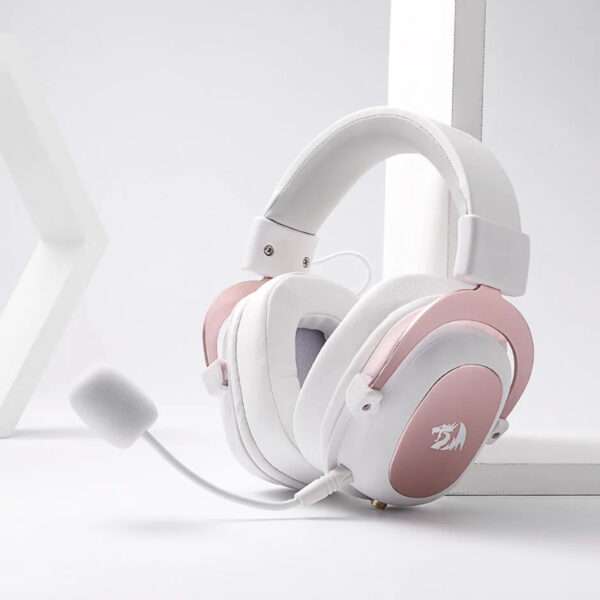 RD-H510W wr 05 REDRAGON Over-Ear ZEUS 2 USB Gaming Headset - White