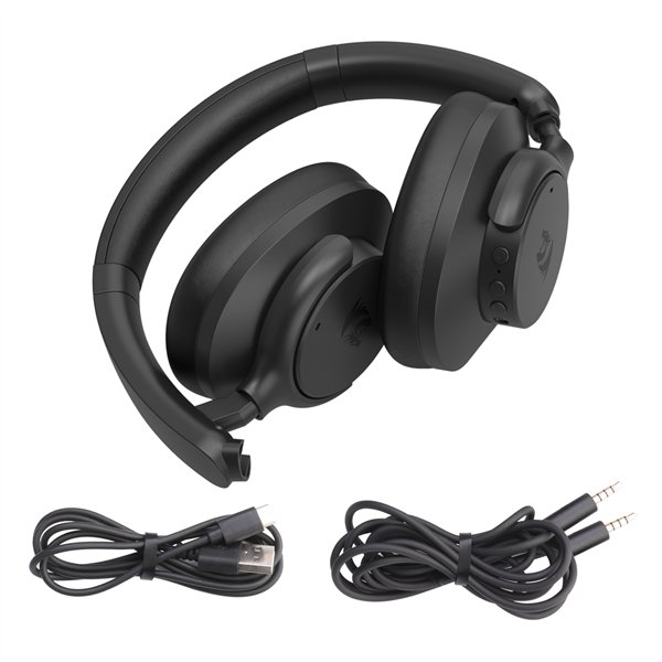 Redragon H610 VIBECORE ANC Bluetooth Wireless Over-ear Headphones - Black