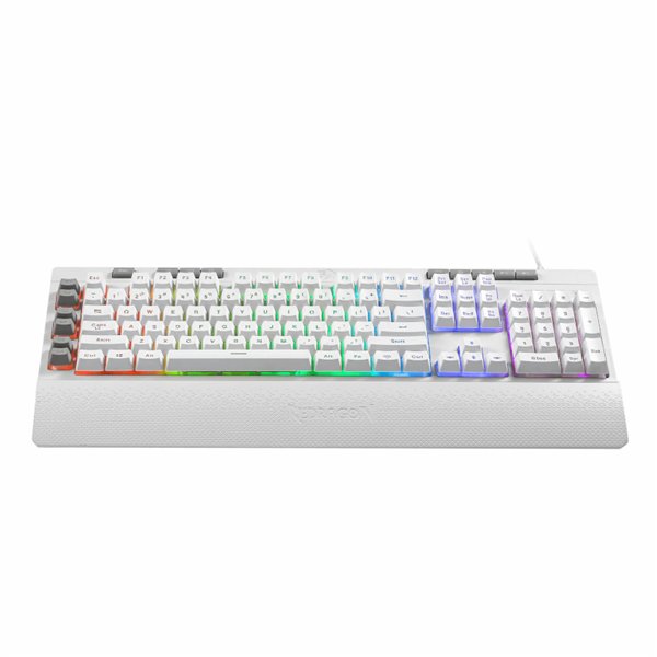RD-K512W-RGB-1 wr 02 REDRAGON SHIVA Membrane Keyboard - White