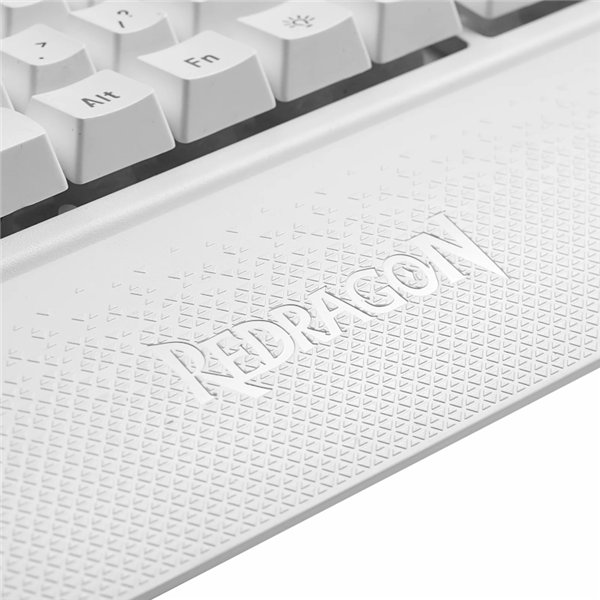 RD-K512W-RGB-1 wr 04 REDRAGON SHIVA Membrane Keyboard - White