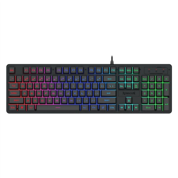 RD-K521-RGB wr 01 Redragon K521 RGB NETHERBANE 104-Key Membrane Gaming Keyboard