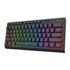 Redragon SHIVA K522 PRO RGB Wireless Gaming Keyboard- Black