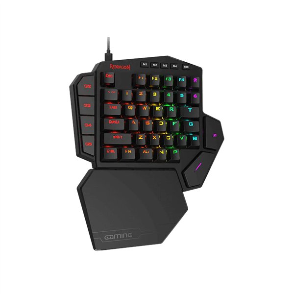RD-K585RGB-PRO wr 05 REDRAGON Diti Elite Pro One-Handed RGB Wireless Mechanical Gaming Keyboard - Black