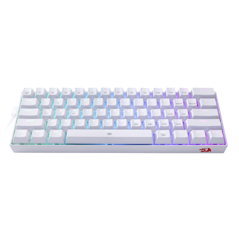 RD-K630W-RGB wr 03 REDRAGON DRAGONBORN Wired Mechanical Keyboard RGB
67Key Design - White