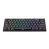 REDRAGON Horus Mini 61Key Red Switch RGB Low Profile Gaming Mechanical Keyboard - Black