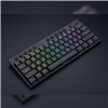 REDRAGON Horus Mini 61Key Red Switch RGB Low Profile Gaming Mechanical Keyboard - Black