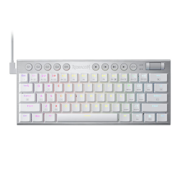 RD-K632W-RGB Redragon-K632-HORUS-Mini-60-RGB-Wired-Gaming-Keyboard-–-White wr 01a Redragon K632 HORUS Mini 60% RGB Wired Gaming Keyboard – White