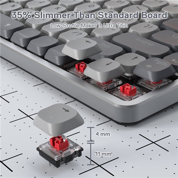 RD-K652GG-RGB-PRO Redragon-AZURE-Wireless-Mechanical-Gaming-Keyboard wr 06a REDRAGON MECHANICAL AZURE Wireless Gaming Keyboard