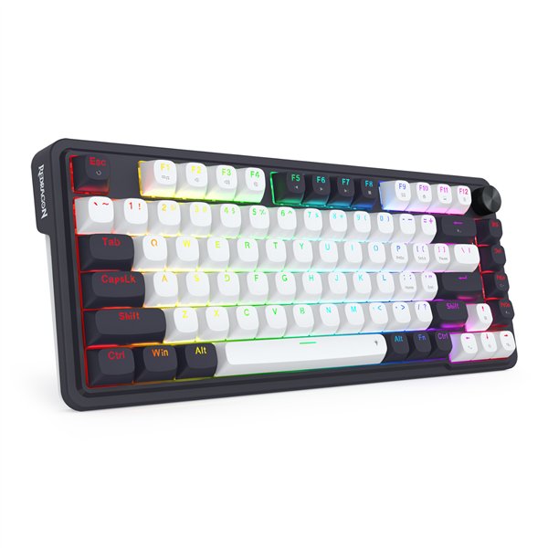 RD-K673WB-RGB-M Redragon-K673-UCAL-75-Magnetic-Ultramag-Switch-Wired-Keyboard-Black wr 01a Redragon K673 UCAL 75% Magnetic Ultramag Switch Wired Keyboard - Black