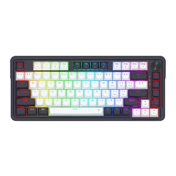 RD-K673WB-RGB-M Redragon-K673-UCAL-75-Magnetic-Ultramag-Switch-Wired-Keyboard-Black wr 02a Redragon K673 UCAL 75% Magnetic Ultramag Switch Wired Keyboard - Black