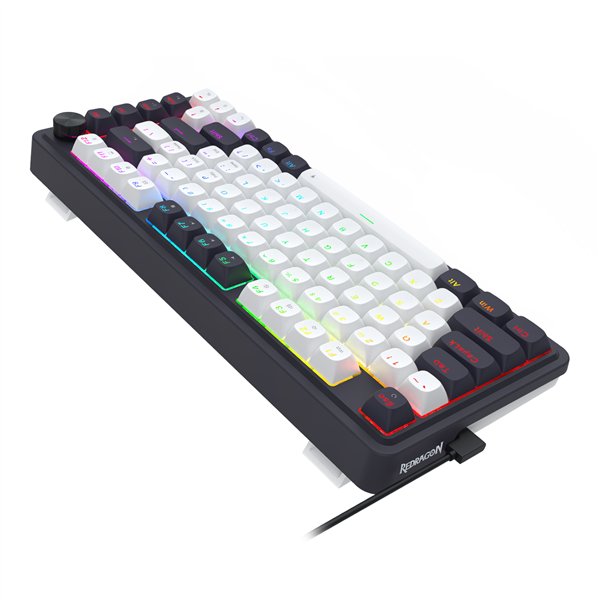 RD-K673WB-RGB-M Redragon-K673-UCAL-75-Magnetic-Ultramag-Switch-Wired-Keyboard-Black wr 05a Redragon K673 UCAL 75% Magnetic Ultramag Switch Wired Keyboard - Black