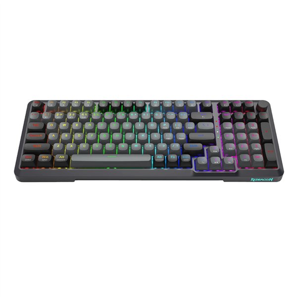 Redragon BRAGI PRO K688 98+1 Gasket Wireless Mechanical Keyboard (Triple Mode, RGB, Hot-Swappable, Cream Linear Switches)