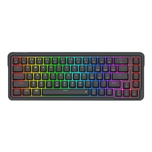 Redragon NOVA K709 65% Wired Gasket RGB Gaming Keyboard - Black