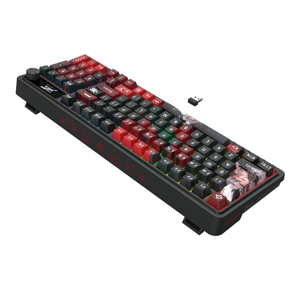 RD-K719AK-RGB-PRO Redragon-K719AK-ARTEMIS-PRO-RGB-Wireless-LCD-Mechanical-Gaming-Keyboard-Black wr 04a Redragon K719AK ARTEMIS PRO RGB Wireless LCD Mechanical Gaming Keyboard (Anime Edition)