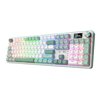 Redragon WYVERN K761 Pro Full-size RGB Wireless Mechanical Gaming Keyboard - White/Green