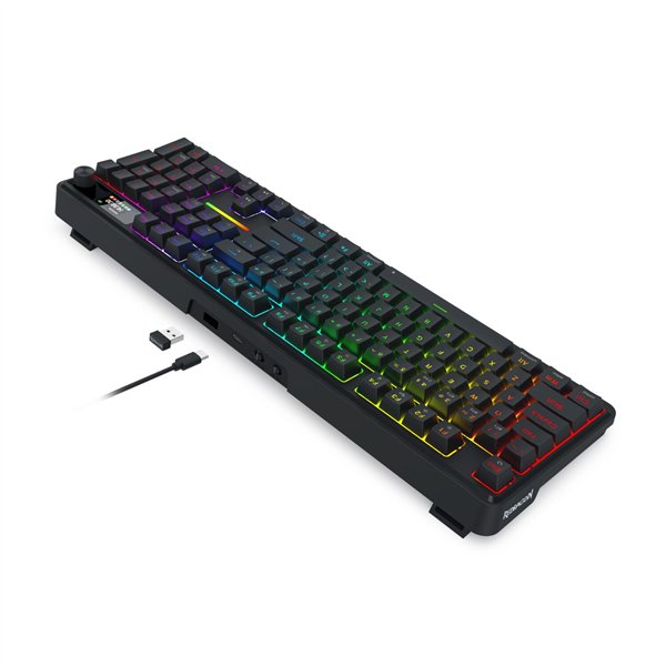RD-K762RGB-PRO Redragon K762 TERRAFLARE PRO RGB Wireles wr 04 Redragon K762 TERRAFLARE PRO RGB Wireless Gasket Gaming Keyboard