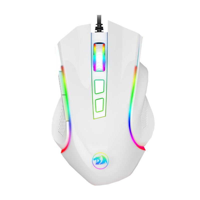 RD-M607W wr 01 REDRAGON GRIFFIN 7200DPI Gaming Mouse - White