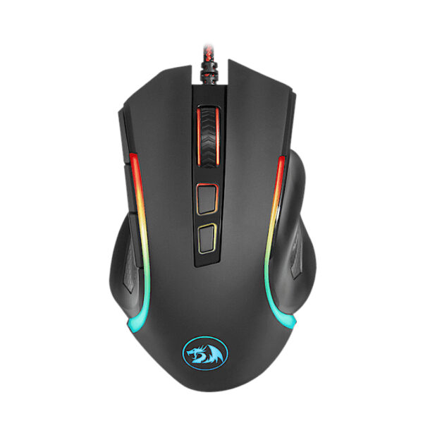 RD-M607 wr 01a REDRAGON GRIFFIN 7200DPI Gaming Mouse - Black