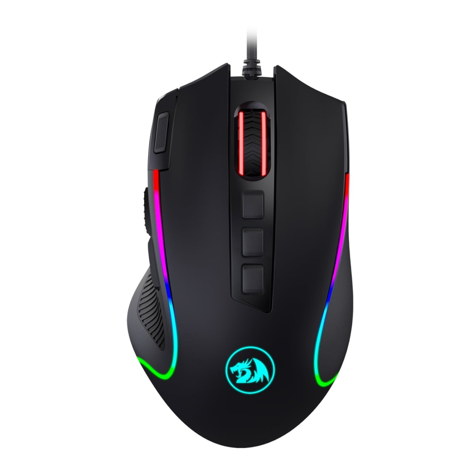 RD-M612-RGB Redragon-PREDATOR-4000DPI-RGB-Ergo-Gaming-Mouse-–-Black wr 01a REDRAGON PREDATOR 4000DPI RGB Ergo Gaming Mouse - Black