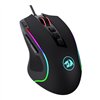 REDRAGON PREDATOR 4000DPI RGB Ergo Gaming Mouse - Black