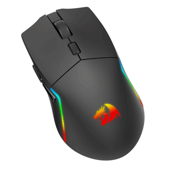RD-M730-WL Redragon NAGA RGB 10000DPI Wireless Mous wr 02 Redragon NAGA RGB 10000DPI Wireless Mouse- Black