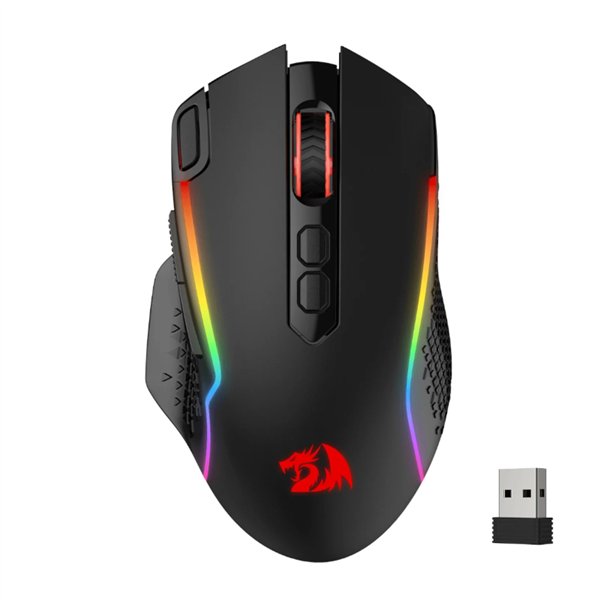 RD-M810RGB-PRO wr 01 REDRAGON Taipan Pro 10000DPI RGB Wireless Gaming Mouse - Black