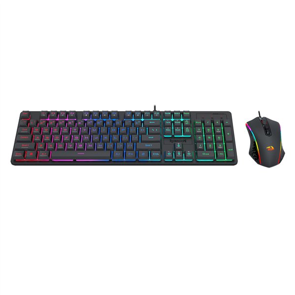 RD-S107-RGB-BA wr 02 Redragon S107 RGB Gaming Essentials Wired Gaming Keyboard and Mouse Bundle
