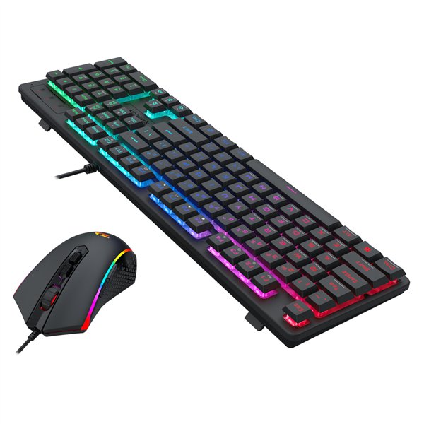 RD-S107-RGB-BA wr 04 Redragon S107 RGB Gaming Essentials Wired Gaming Keyboard and Mouse Bundle