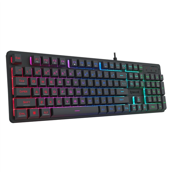 RD-S107-RGB-BA wr 05 Redragon S107 RGB Gaming Essentials Wired Gaming Keyboard and Mouse Bundle
