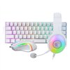 REDRAGON 3IN1 MS|HS|KB WIRED COMBO - WHITE