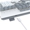 Redragon S151 Wired RGB Gaming Keyboard and Mouse Combo - White and Grey