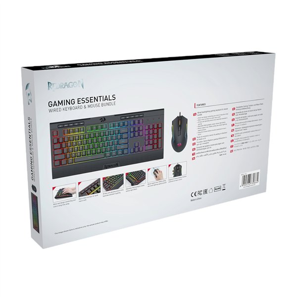RD-S151 Redragon-S136-Gaming-Keyboard-Mouse-Combo 07 Redragon S151 Gaming Keyboard and Mouse Combo-Black