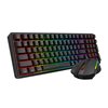 Redragon S162 RGB 3-Mode Wireless Mechanical Gaming Keyboard and Mouse Combo - Black