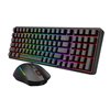 Redragon S162 RGB 3-Mode Wireless Mechanical Gaming Keyboard and Mouse Combo - Black
