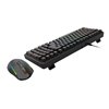 Redragon S162 RGB 3-Mode Wireless Mechanical Gaming Keyboard and Mouse Combo - Black