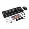 Redragon S162 RGB 3-Mode Wireless Mechanical Gaming Keyboard and Mouse Combo - Black