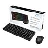 Redragon S162 RGB 3-Mode Wireless Mechanical Gaming Keyboard and Mouse Combo - Black