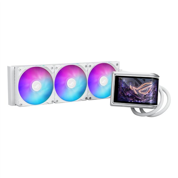 ROGRYUOIV360ARGB-WH ASUS-ROG-RYUO-IV-360-ARGB-Liquid-CPU-Cooler-White wr 03a ASUS ROG RYUO IV 360 ARGB Liquid CPU Cooler White Edition
