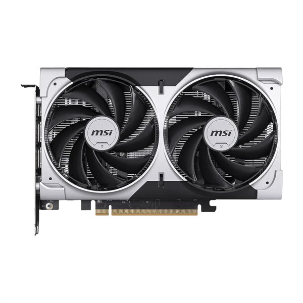 RTX5050VENTUS2XOC8G MSI-GeForce-RTX-5050-8G-VENTUS-2X-OC-Graphics-Card wr 02a MSI GeForce RTX 5050 8G VENTUS 2X OC Graphics Card