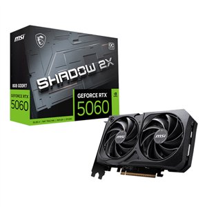 MSI GeForce RTX 5060 SHADOW 2X OC 8GB Graphics Card