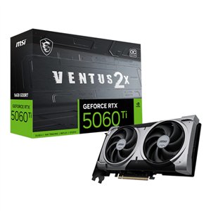 MSI GeForce RTX 5060 Ti VENTUS 2X OC PLUS 16GB GDDR7 Graphics Card