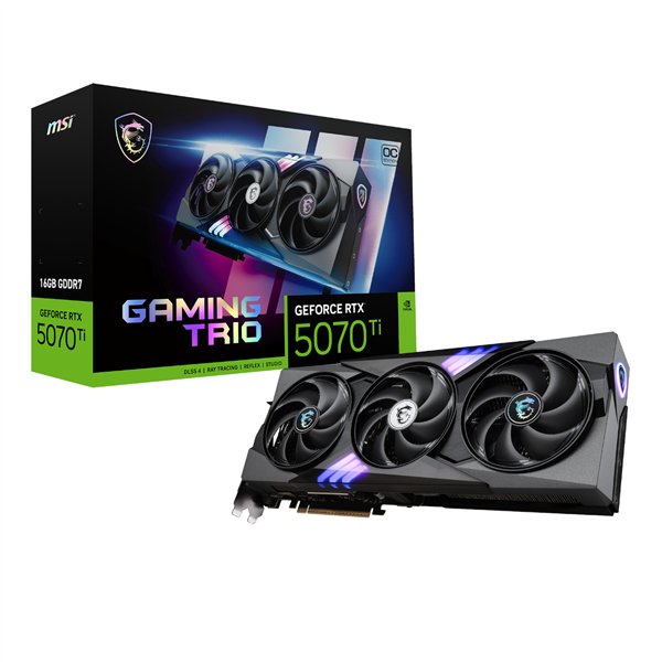 RTX5070TIGAMINGTRIOOC MSI-GeForce-RTX-5070-Ti-16G-GAMING-TRIO-OC-Graphics-Card wr 01a MSI GeForce RTX™ 5070 Ti 16G GAMING TRIO OC Graphics Card