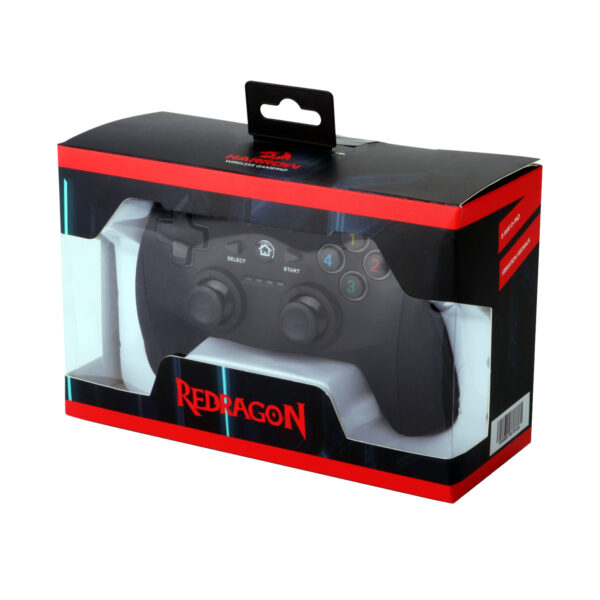 Redragon RD-G808 wr 05b Redragon HARROW Wireless X/D-input(Digital/Analog) PC Controller - Black