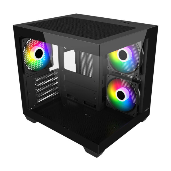 S140-BA FSP-S140-M-ATX-Mid-Tower-Gaming-Chassis-Black wr 05 FSP S140 M-ATX Mid Tower Gaming Chassis - Black