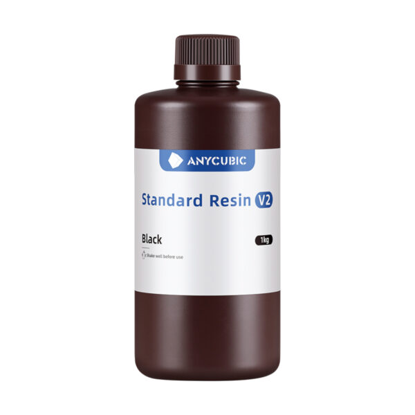SBZ2BK-105B Anycubic-Standard-Resin-V2-Black wr 02a Anycubic Standard Resin V2 - Black